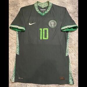 NIGERIA NATIONAL TEAM MATCH WORN/ISSUE JERSEY JOE ARIBO #10 Vs Ukraine